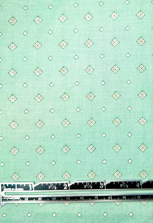 Seafoam Green w Diamond Bunny Bonnet