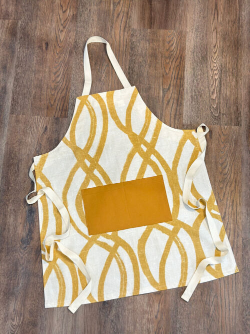 Mustard & Cream Chef Apron